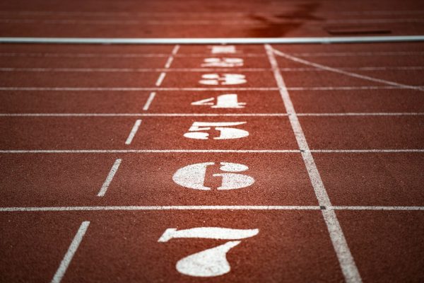 brown track and field